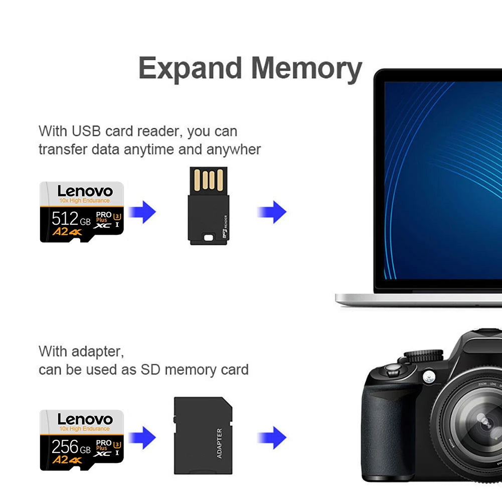 Ultra Memory Card Micro TF SD Cards - Card Original Memory Card for Switch/Phone/PC/Cameras